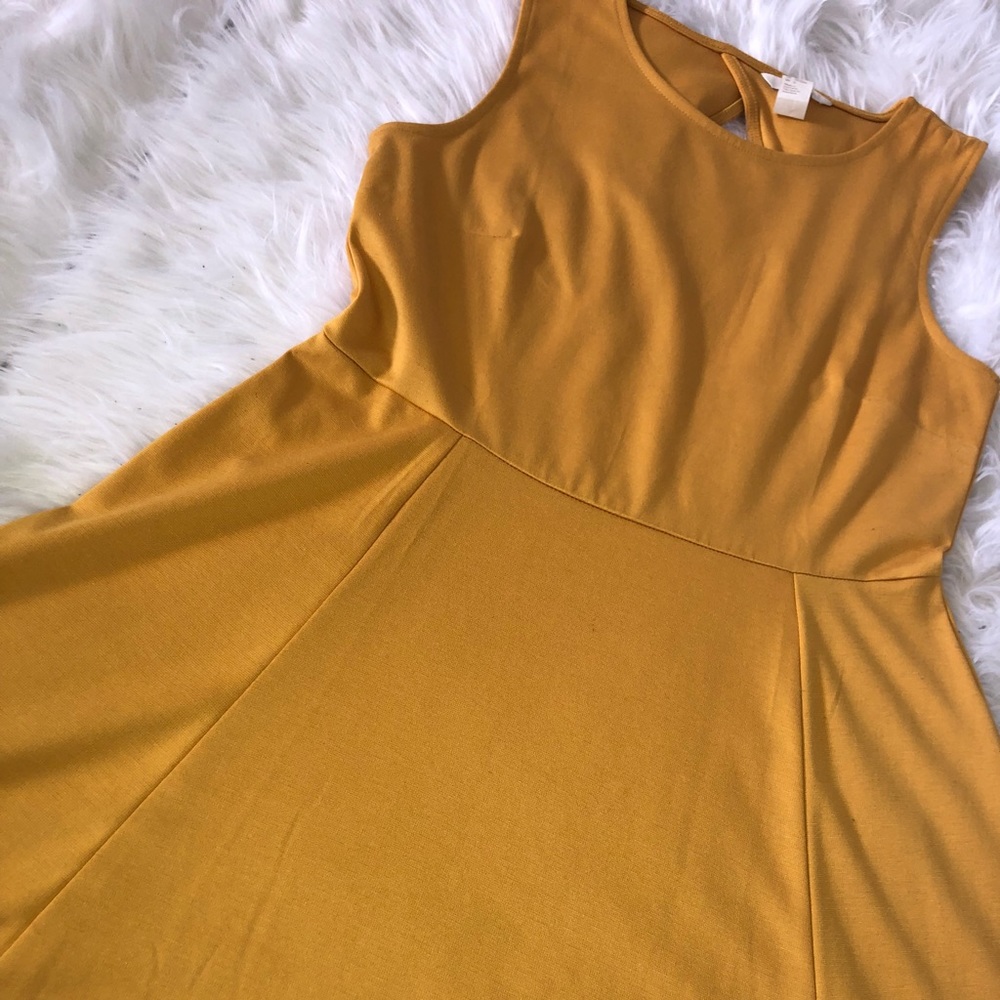 SOLD H&M Mustard Yellow Dress